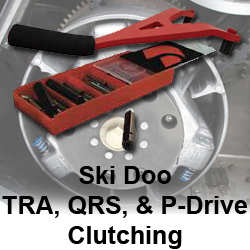Ski-Doo TRA, QRS, & P-Drive Clutching