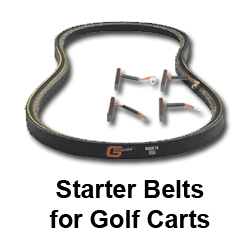 Starter Belts for Golf Carts