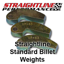 Straightline Standard Billet Weights